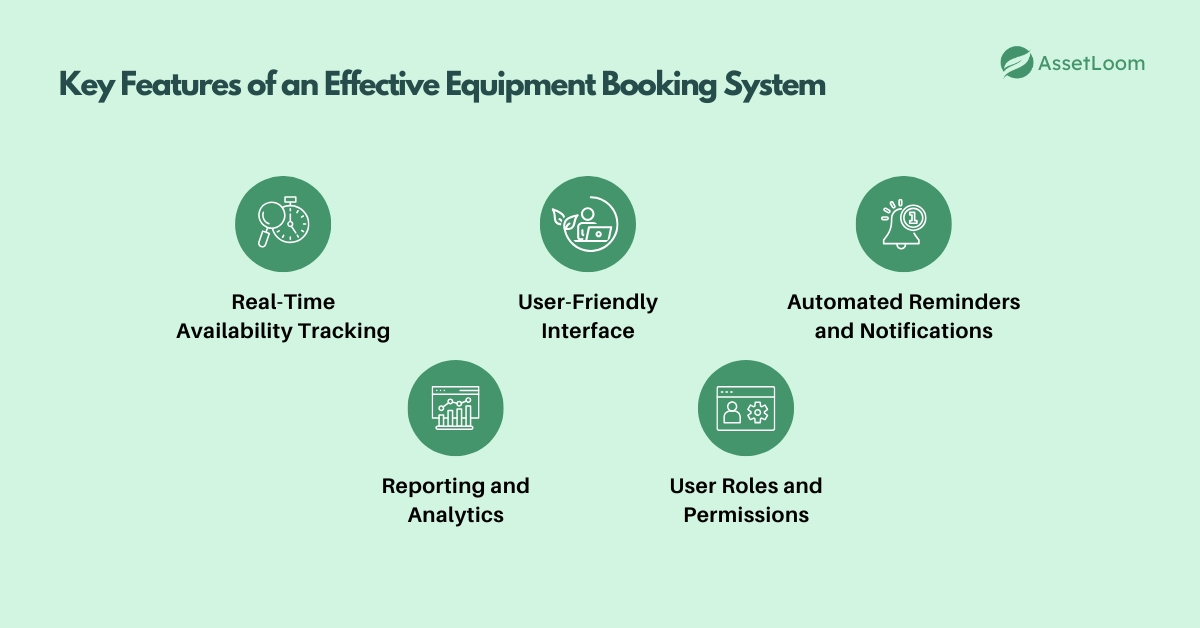 Key Features of an Effective Equipment Booking System Key Features of an Effective Equipment Booking System